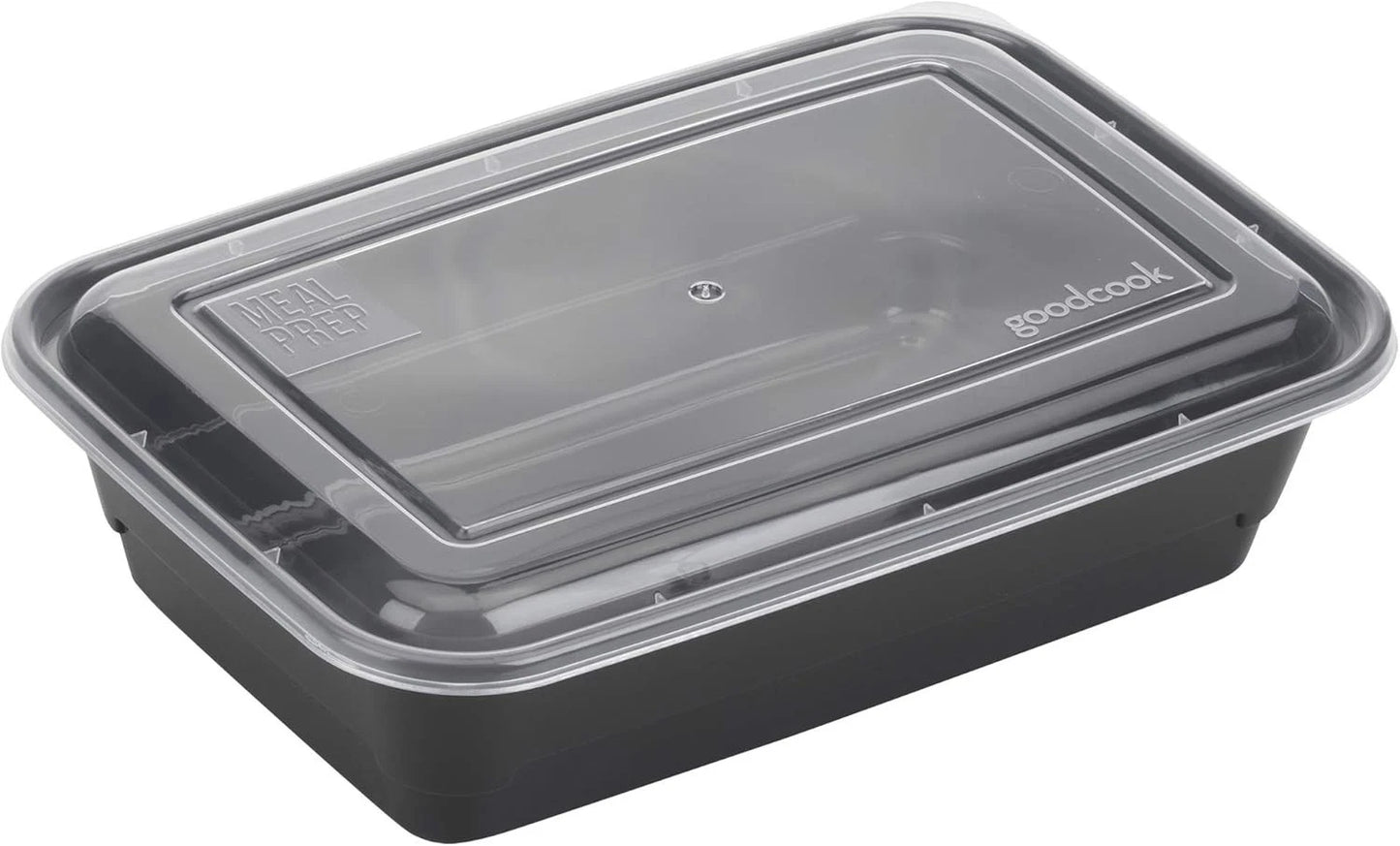 GoodCook Meal Prep Containers, Single Compartment 10-Pack, BPA-Free Reusable ...