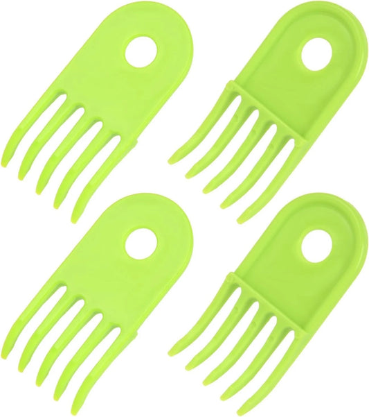 4Pcs Vegetable Chopper Cleaning Tool Fork, Salad Onion Chopper Cleaning Tools Ve