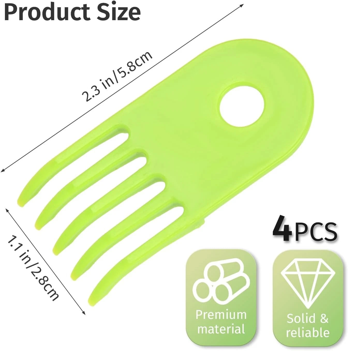 4Pcs Vegetable Chopper Cleaning Tool Fork, Salad Onion Chopper Cleaning Tools Ve