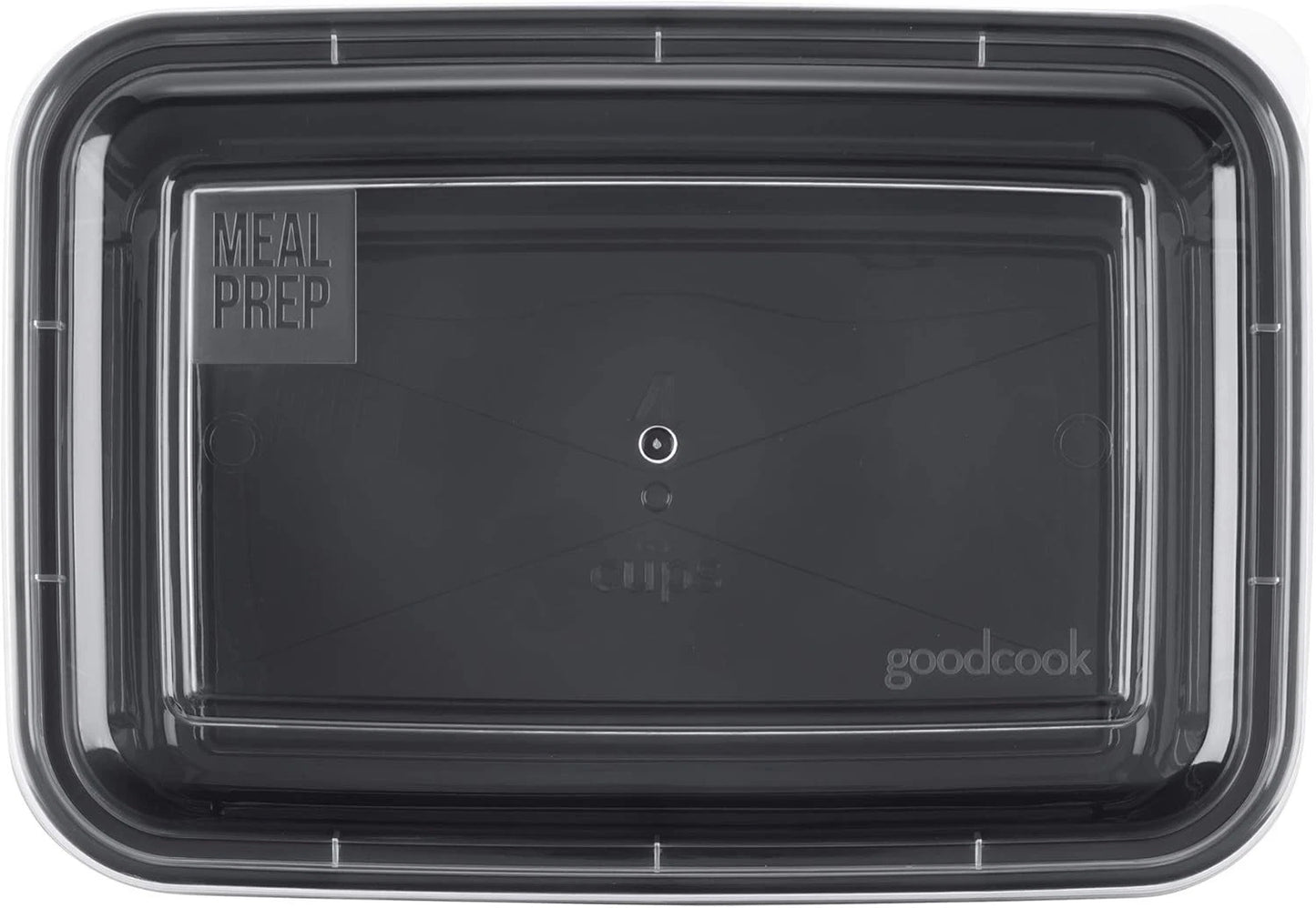 GoodCook Meal Prep Containers, Single Compartment 10-Pack, BPA-Free Reusable ...
